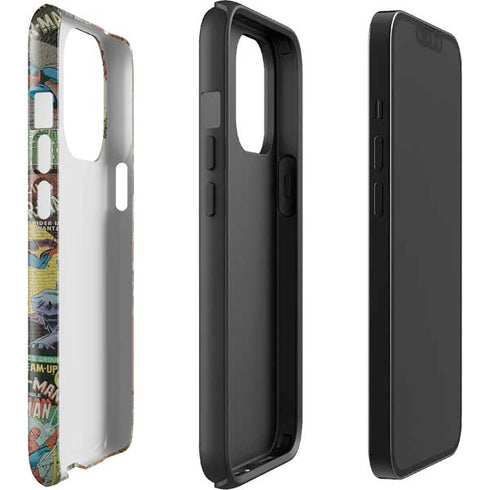 Marvel Classic Comics Amazing Spider-Man Collage iPhone 15 Pro Impact Case